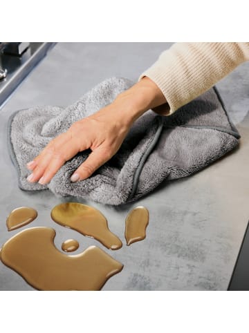 Erwin Müller Microfaser Microfasertuch 2er-Pack in grau