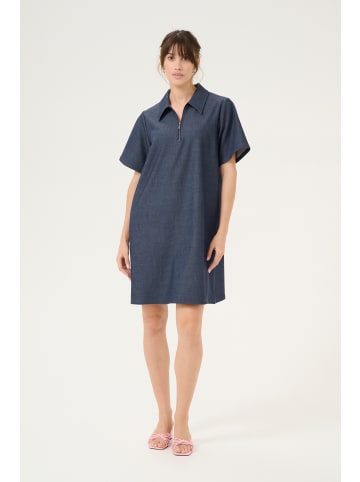 CULTURE Kleid CUcybilla A-shape in Blue Denim