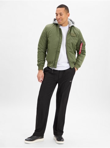 Alpha Industries Jacke MA-1 Two Tone Hood in schilf