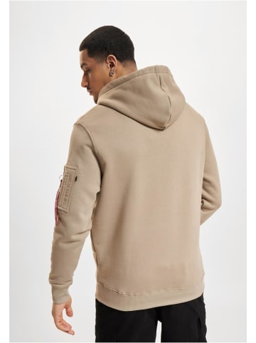 Alpha Industries Alpha Industries Kapuzenpullover in vintage sand