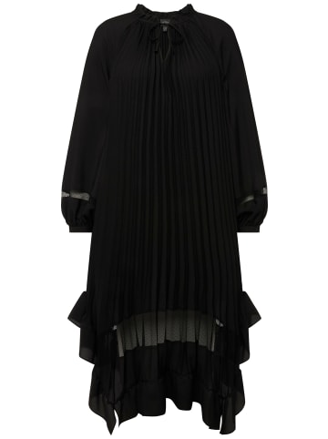 Ulla Popken Midikleid in schwarz