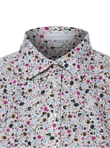 brookshire Bluse in weiß lila