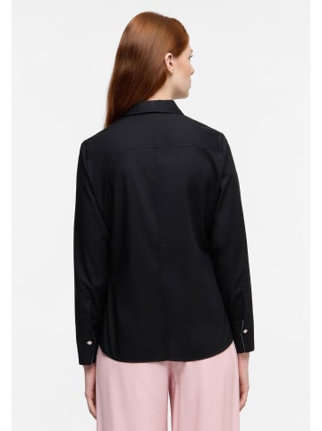 Eterna Bluse REGULAR FIT in schwarz