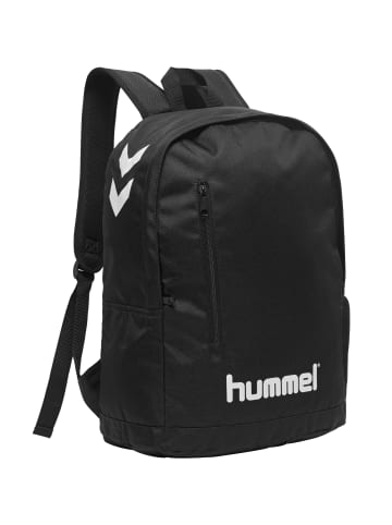 Hummel Basic Rucksack Ranzen mit Laptop Fach Tasche CORE BACK PACK in Schwarz