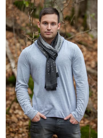 styleBREAKER Schal in Hellgrau-Braun