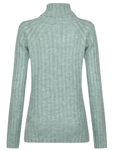 JIMMY SANDERS Rollkragenpullover in Meeresgrün
