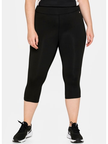 sheego Sporthose in schwarz