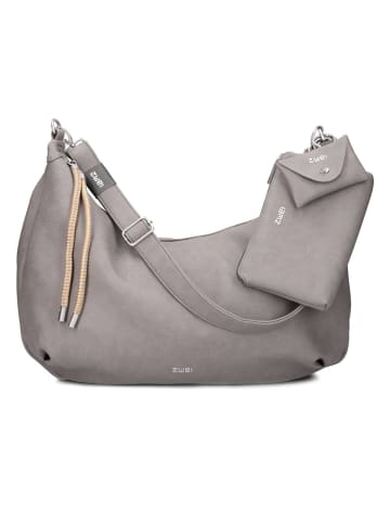 Zwei Lola Umhängetasche 44 cm in grey