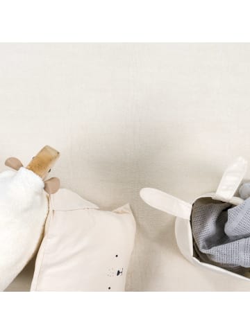 KADIMA DESIGN Hochflor Teppich waschmaschinenwaschbar Unifarben  Schlafzimmer in Creme
