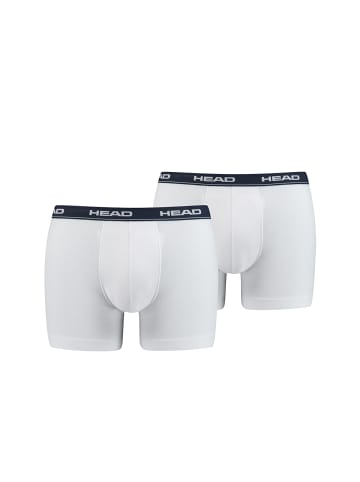 HEAD Boxershort 2er Pack in Weiß/Marine