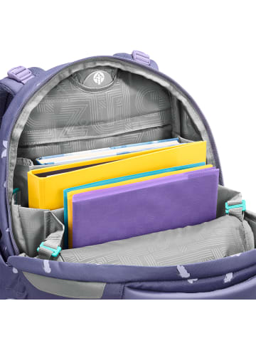 Coocazoo Schulrucksack-Set MATE "Reflective Wings" 2-tlg. in Lila