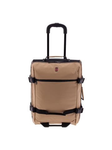 Gladiator 3900 2 Rollen Kabinentrolley 55 cm Laptopfach in beige