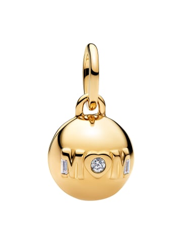 Pandora Charm-Anhänger Mum Kugelverschluss Goldfarben