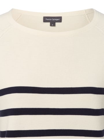 Franco Callegari Pullover in ecru marine - 0009