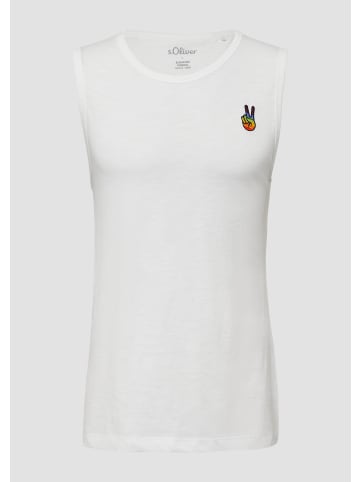 s.Oliver T-Shirt in 01D4_weiß