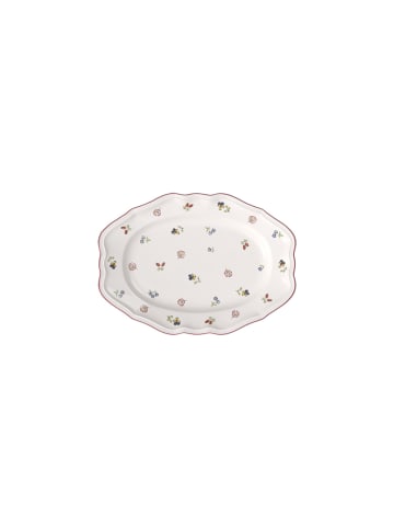 Villeroy & Boch Platte oval Petite Fleur in weiß