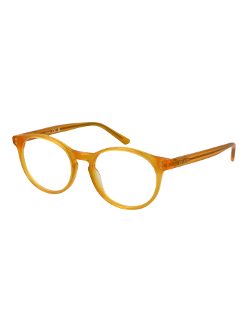 Guess Unisex Optische Fassungen Rund Orange