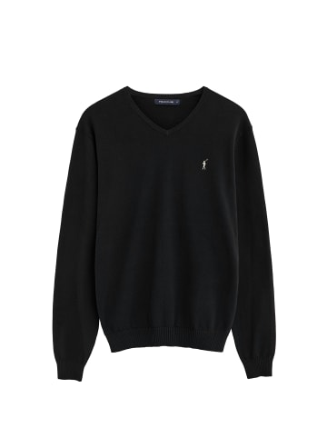 Polo Club Pullover RIGBY GO V COTTON VO in Schwarz