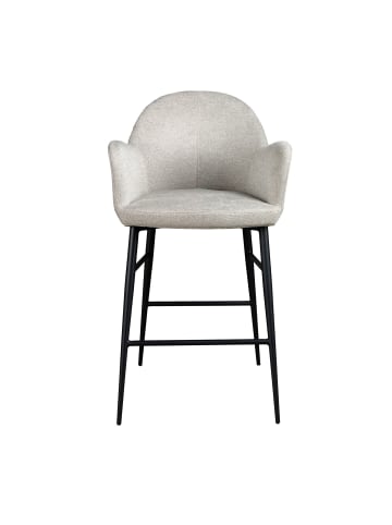Angel Cerdá Hocker 4174 in Hellgrau/Schwarz – (B)56 x (H)96 x (T)55 cm