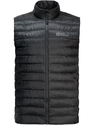 Jack Wolfskin Funktionsweste PILVI DOWN VEST M in Schwarz