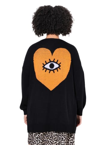 Angel of Style Strickjacke in schwarz