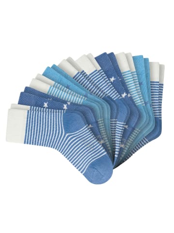 Schiesser Socken 10er Pack in Hellblau