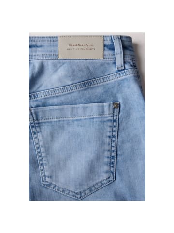 Street One Jeans in ultra bleach random washed