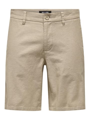 Only&Sons Shorts Chino Summer Bermuda Pants in Beige