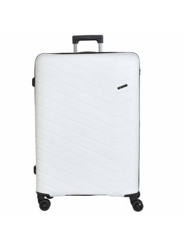 Check.In Orlando - 4-Rollen-Trolley 76 cm (gelb) in weiß