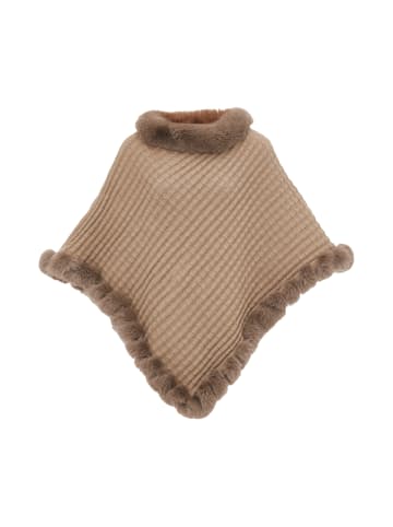 CHANI Damen Poncho in Beige