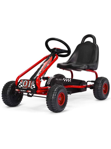 COSTWAY Gokart von 3-6 Jahren in Rot