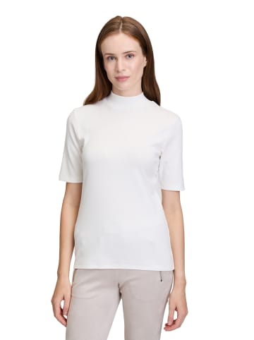 CARTOON Basic Shirt mit Kragen in Rohweiß