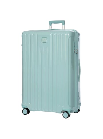 BRIC`s Positano - 4-Rollen-Trolley L 78 cm erw. (emerald green) in light blue