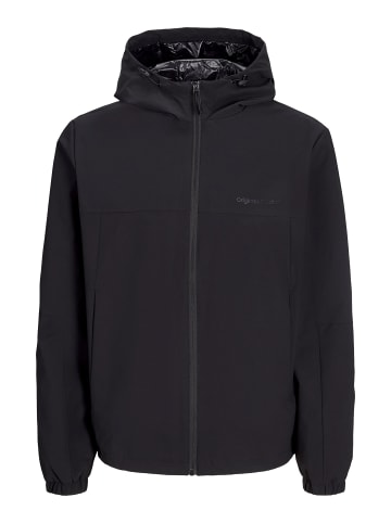 JACK & JONES PLUS Softshell Jacke in Black