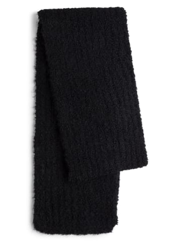 Marie Lund Strickschal in schwarz - 0003