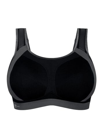 Anita Sport-BH extreme control plus in Schwarz / Anthrazit