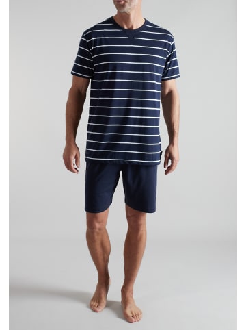 Bugatti Shorty Modena in blau-dunkel-Ringel