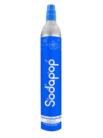 SODAPOP Nonbook - SODAPOP CO2 Zusatz-Zylinder 60L in Verkaufsverpackung