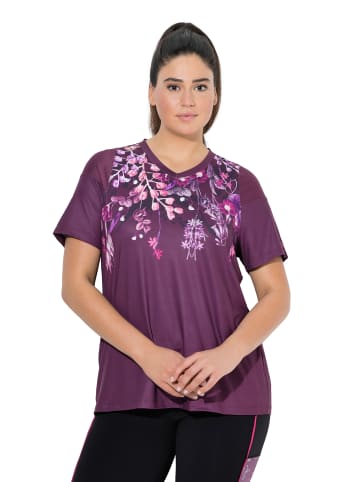 Ulla Popken Shirt in dunkle kirsche