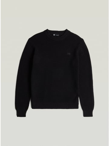 G-Star Raw Honey Comb Structure Knit dk black