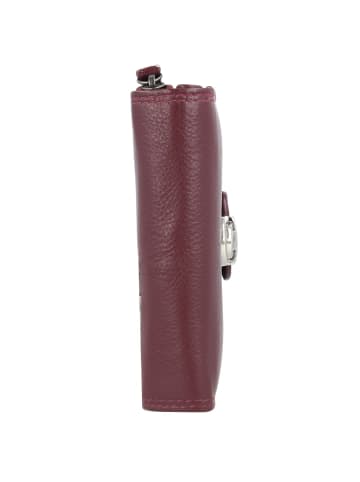 Greenburry Spongy Geldbörse Leder 9 cm bordeaux