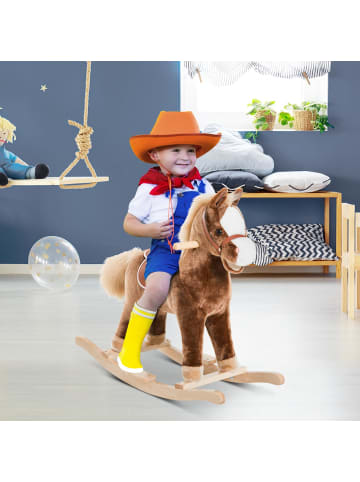 HOMCOM Schaukelpferd Kinder ab 3 Jahren