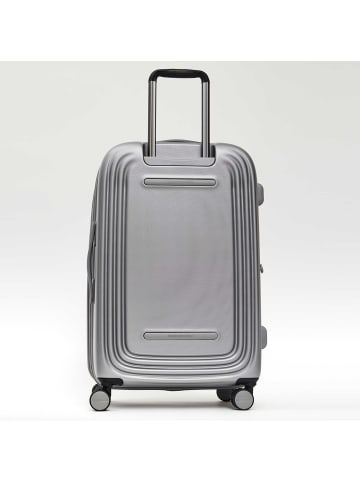 Mandarina Duck Logoduck + 4 Rollen Trolley M 69 cm silver