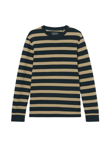 Marc O'Polo Longsleeve regular in multi/navy + beige