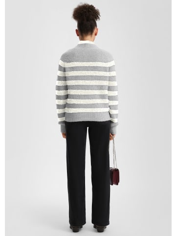 QS Strickpullover  in  94G0_grau meliert