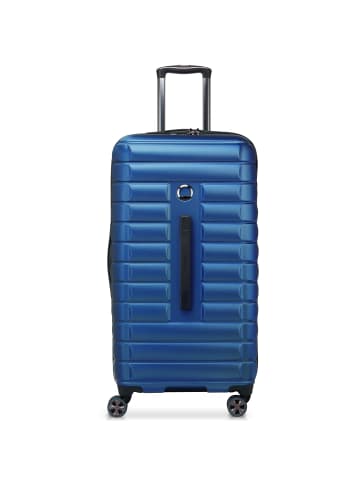 Delsey Shadow 5.0 4 Rollen Trolley 80 cm in blau