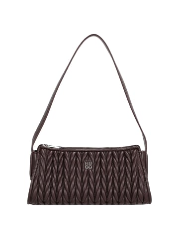 HUGO Women's Chris 2.0 - Hobo Schultertasche (dark brown) in dark brown