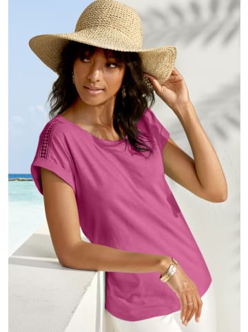 Vivance T-Shirt in pink, navy