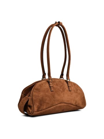 LIEBESKIND BERLIN Capri Schultertasche M Leder 37 cm in brown