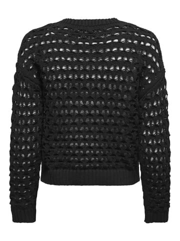 ONLY Rundhalspullover für Damen in schwarz